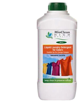 Mioclean Renkliler Için Sıvı Çamaşır Deterjanı 1000 ml