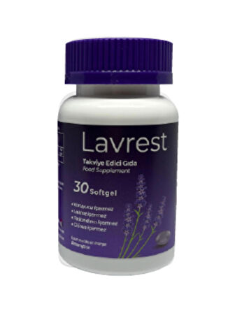 Lavrest Lavanta Yağı 30 Softgell