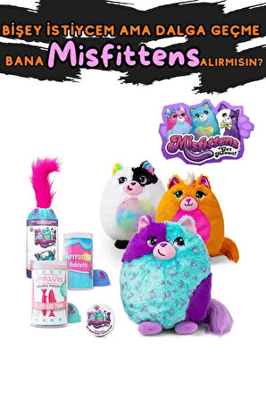 Orijinal Misfittens Sürpriz Peluş Hediyelik Peluş Misfitttens Oyuncak 1 Adet Misfits Misfiten
