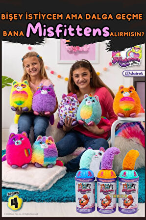 Orijinal Misfittens Sürpriz Peluş Hediyelik Peluş Misfitttens Oyuncak 1 Adet Misfits Misfiten