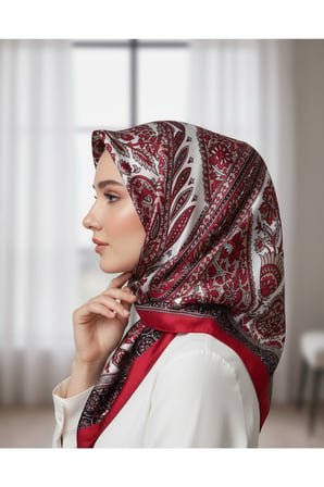 Etnik Damla Desenli Asalet Şal 180x70