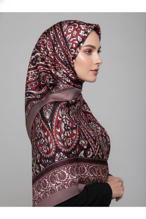 Etnik Damla Desenli Asalet Şal 180x70