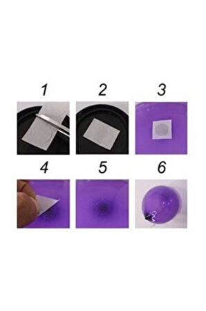 Çift Taraflı Yapışkan Balon Yapıştırma Bandı Sticker Damla Modeli Ve Uçan Balon Aparatı Yapıştırıcı