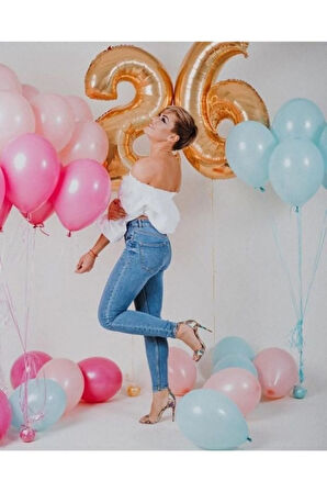 26 Yaş Gold Folyo Balon