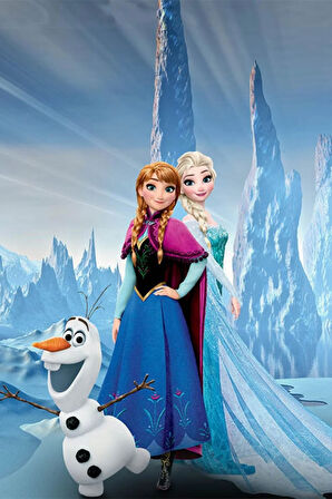 Karlar Ülkesi Frozen Elsa Doğum Günü Seti Kız Çocuk Konsept Süsleri Parti Malzemeleri