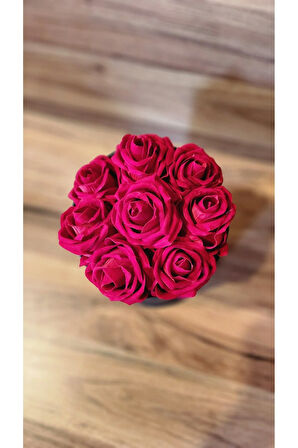 🌹Lxury Kırmızı Gül '8 li🌹 Özel Orta Boy Kutu