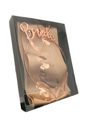 Bride To Be Taç Kuşak Set