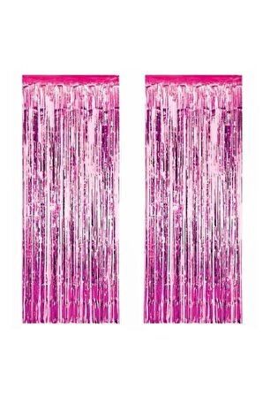 Arka Fon Duvar Perdesi Pembe