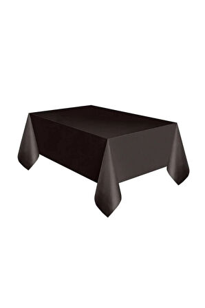 Siyah Plastik Ince Kullan At Naylon Masa Örtüsü 120x180 cm