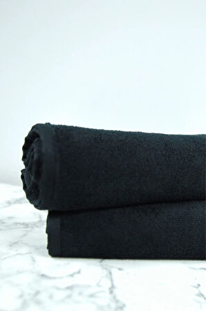 Kuaförlere Özel Boya Tutmayan Mikrofiber Saç Havlusu 50x90 cm 2'li Set