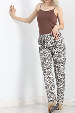 MokaShopin Desenli Pijama Altı Leopar - 19236.1048.