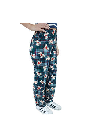 Desenli Kadın Pijama Altı