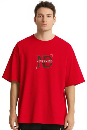 baskılı oversize tişört | erkek streetwear t-shirt