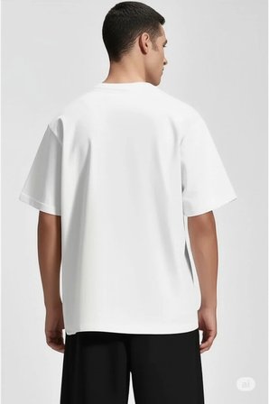 baskılı oversize tişört | erkek streetwear t-shirt
