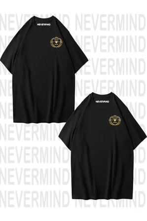 hanımcı/beyci spor baskılı i̇kili oversize sevgili tshirt eş kombini