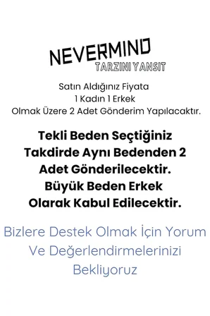 hanımcı/beyci spor baskılı i̇kili oversize sevgili tshirt eş kombini
