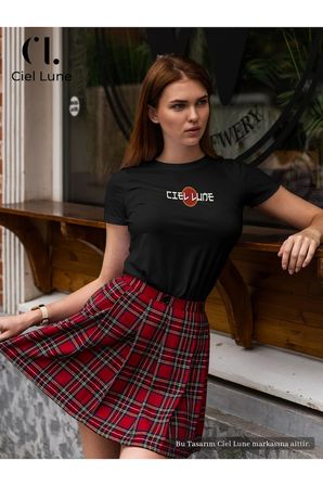 unisex mndschesc line mndsches lune - oversize t-shirt