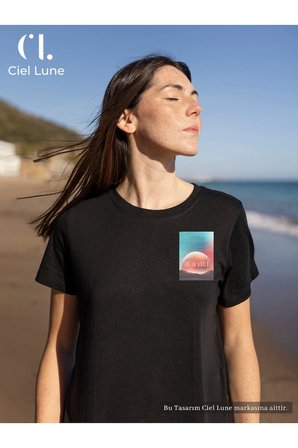 unisex kadın erkek mndschesm world baskılı özel tasarım oversize t-shirt