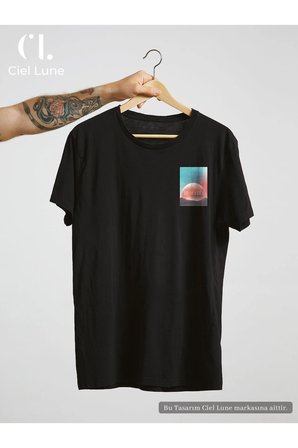 unisex kadın erkek mndschesm world baskılı özel tasarım oversize t-shirt