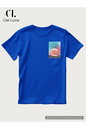 unisex kadın erkek mndschesm world baskılı özel tasarım oversize t-shirt