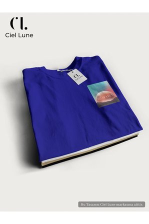 unisex kadın erkek mndschesm world baskılı özel tasarım oversize t-shirt