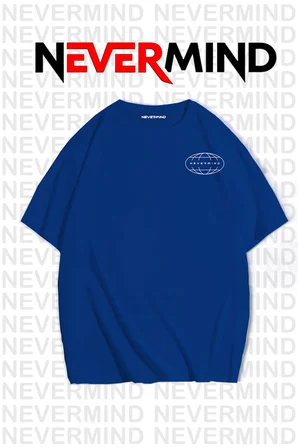 Oversize Siyah Unisex Tişört Grafik Baskılı, Rahat Kalıp