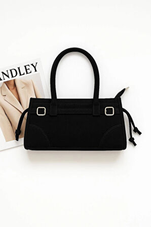 Süet El ve Omuz Çantası – Minimalist ve Zarif Günlük Kadın Çantası