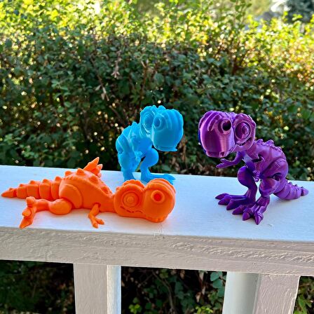 Minikbahcem Flexi Hareketli Oyuncak T-Rex Dinosaur
