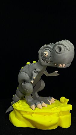 Minikbahcem Flexi Hareketli Oyuncak T-Rex Dinosaur