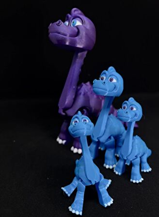 Minikbahcem Flexi Hareketli Oyuncak Brachiosaurus Dinosaur