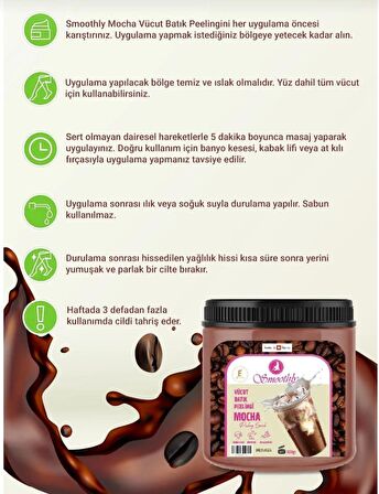 Batık Giderici Peeling  Mocha Kahve Aromalı 800ml