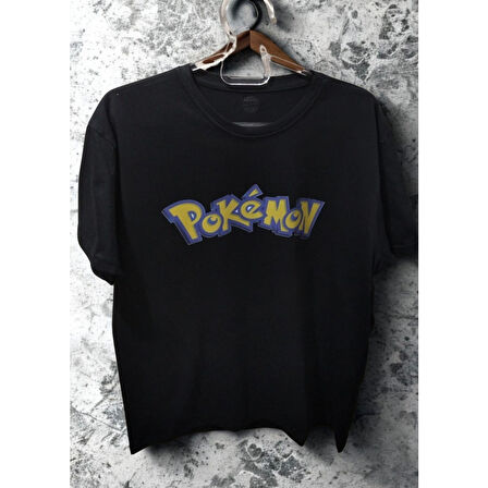 Pokemon Baskılı Özel Tasarım Tişört