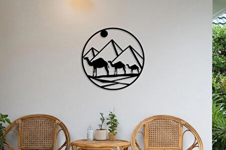 Deve Modern Ahşap duvar dekor tablo 