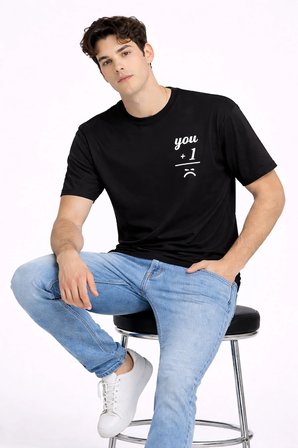 Sevgili Kombini You I Yazılı Çift Tişört Oversize Unisex Partner Kombin Seti
