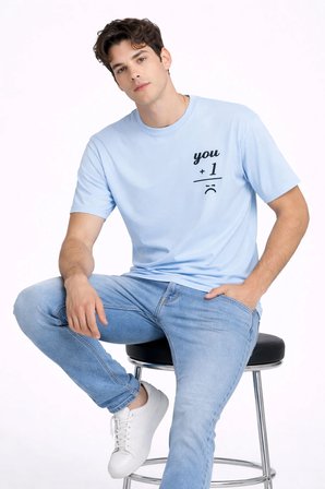 Sevgili Kombini You I Yazılı Çift Tişört Oversize Unisex Partner Kombin Seti