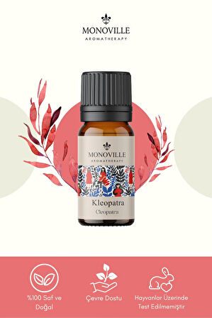 Kleopatra Uçucu Yağ Karışımı 10 ml %100 Doğal (Cleopatra Essantial Oil Blend)