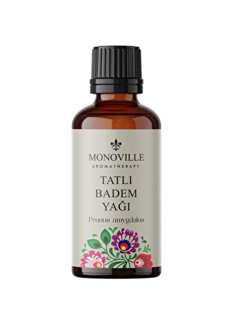 Tatlı Badem Yağı 30 ml Soğuk Sıkım %100 Saf ve Doğal (Sweet Almond Oil)