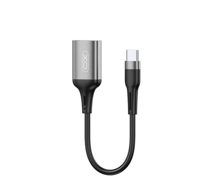 Type-C to USB 2.0 OTG Adaptör Siyah 480Mbps Bilgisayar Fonksiyonel Aygıt