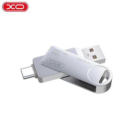 16GB Çift Girişli Metal USB Bellek Type-C Aktarım Port Hafıza