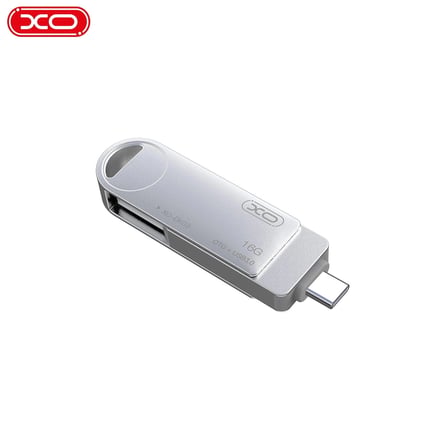 16GB Çift Girişli Metal USB Bellek Type-C Aktarım Port Hafıza