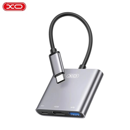 HUB011 Type-C 3 in 1 Çoklayıcı Docking Station 100W 4K Veri Cihaz Aparat