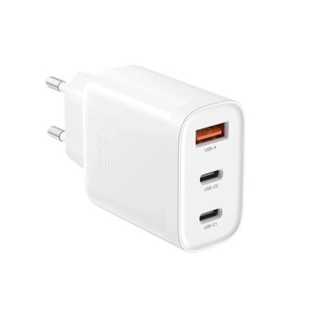 L117(EU) 45W 3A 1 x USB-A - 2 x USB-C 3 Çıkışlı Şarj Ev Elektroniği Seyahat Ürünü Akıllı Parça