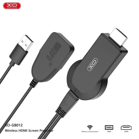 GB012 Kablosuz HDMI Ekran Yansıtma Projektörü Görüntü Aktarıcılar