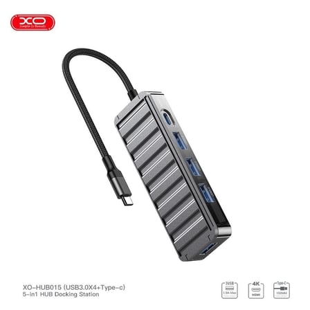 Type-C 4 Portlu USB 3.0 Veri Aktarıcı Çoklayıcı HUB Çalışma Cihaz Yardımcı