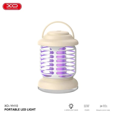 YH10 Taşınabilir LED Lamba & Sivrisinek Kovucu UV 1200mAh 10000K Fonksiyonel Cihaz Koruyucu