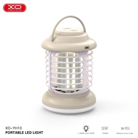 YH10 Taşınabilir LED Lamba & Sivrisinek Kovucu UV 1200mAh 10000K Fonksiyonel Cihaz Koruyucu