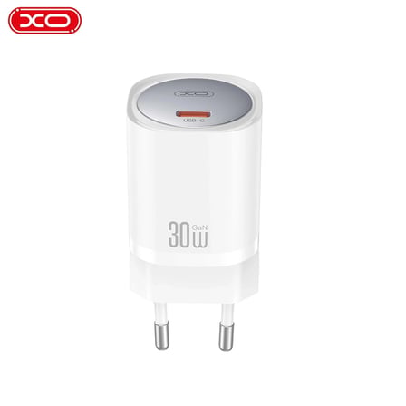 CE20(EU) 30W GaN PD Süper Hızlı Şarj Adaptörü Ofis Şarjı Mini Adaptör Teknoloji Aleti
