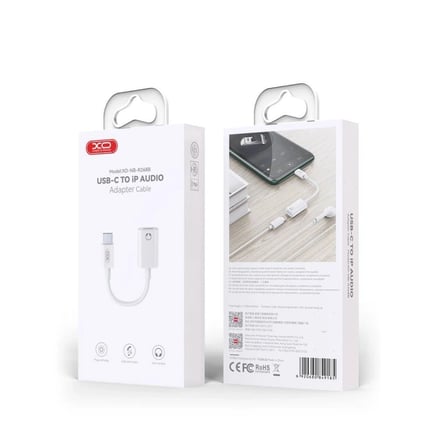 NB-R268B USB-C to Lightning Kulaklık Dönüştürücü Giriş Kablosu Mobil Aksesuar Telefon Parçası