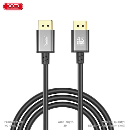 DP to DP 4K 3M Data Veri Aktarım Bağlantı Kablosu (GB018A) Ofis Aracı Cihaz Ekran