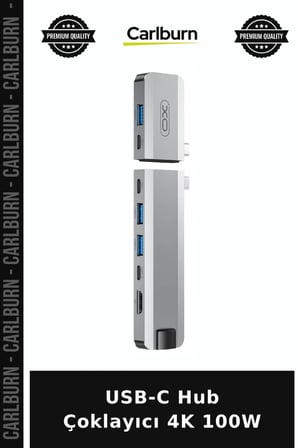 USB-C Hub Çoklayıcı 4K 100W Bütünleyici Ekipman Aparat